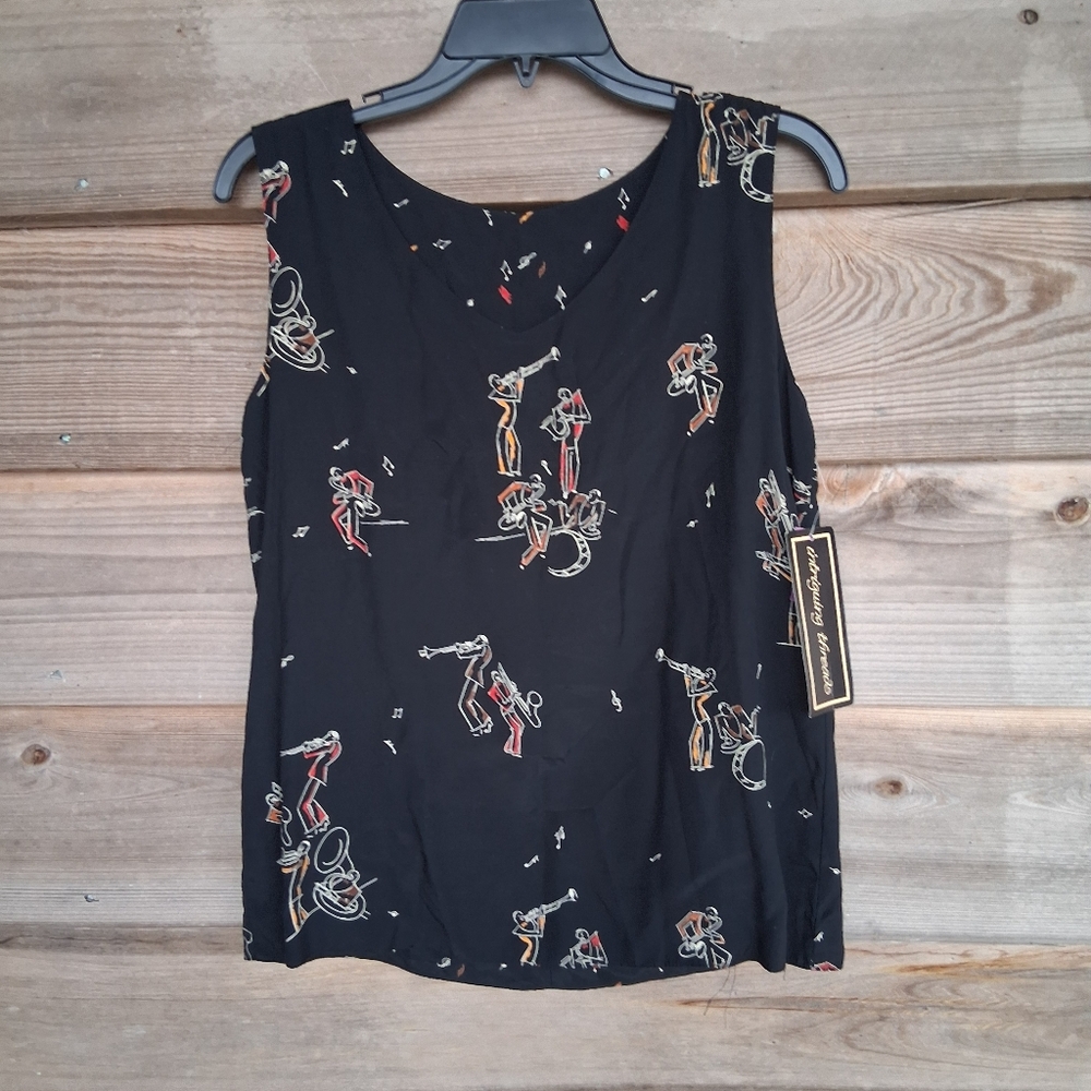 🆕️ Vintage Intriquing Threads Reversible Sleeveless Top